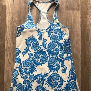 Lululemon Floral Tank